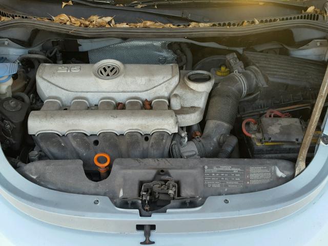 3VWRF31YX9M408184 - 2009 VOLKSWAGEN NEW BEETLE 蓝色 照片 7