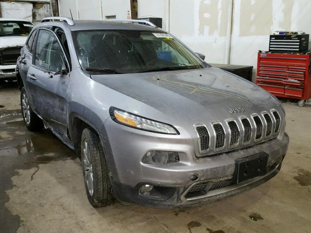 1C4PJLDS1FW517287 - 2015 JEEP CHEROKEE L SILVER photo 1