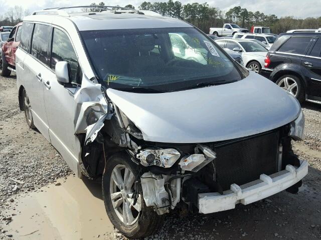 JN8AE2KP3C9035521 - 2012 NISSAN QUEST S SILVER photo 1