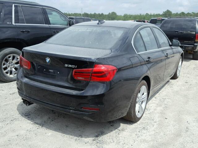 WBA8B9C50HK884866 - 2017 BMW 330 I BLACK photo 4