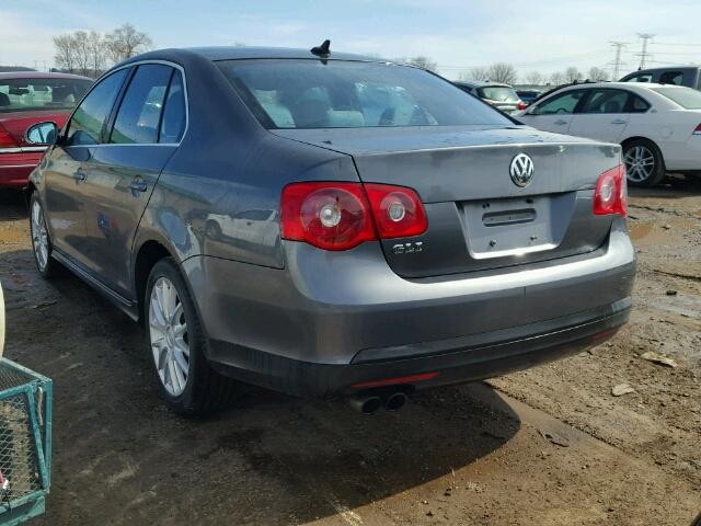 3VWXJ81K36M652933 - 2006 VOLKSWAGEN JETTA GLI GRAY photo 3