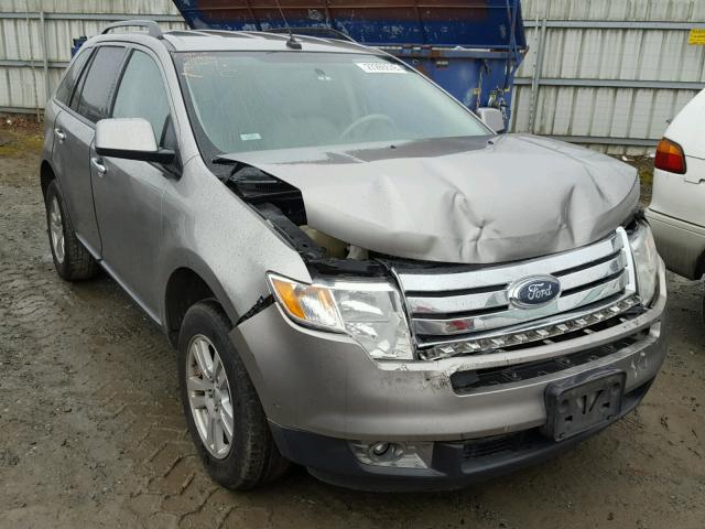 2FMDK48C28BA30902 - 2008 FORD EDGE SEL SILVER photo 1