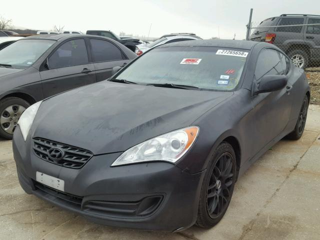 KMHHT6KD3AU028233 - 2010 HYUNDAI GENESIS CO BURN photo 2