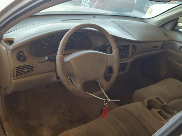 2G4WS52J011277871 - 2001 BUICK CENTURY CU GOLD photo 9