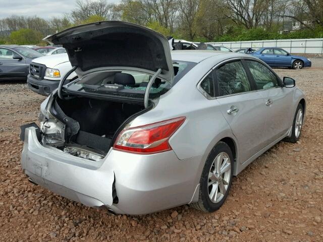 1N4AL3AP8DN456836 - 2013 NISSAN ALTIMA SILVER photo 4