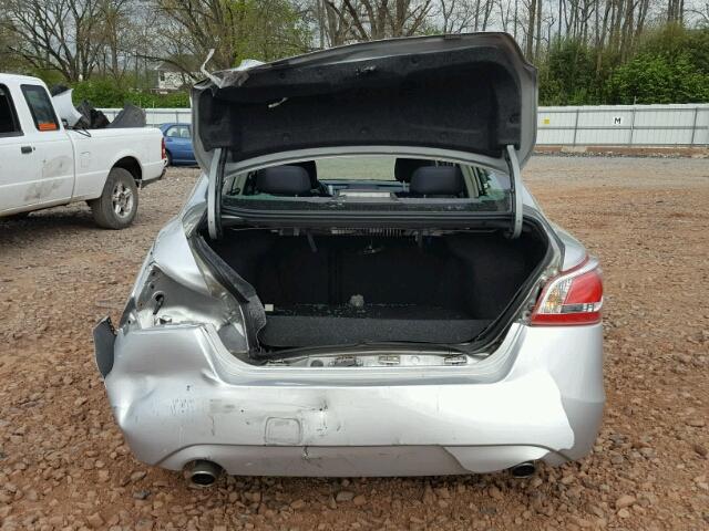 1N4AL3AP8DN456836 - 2013 NISSAN ALTIMA SILVER photo 9