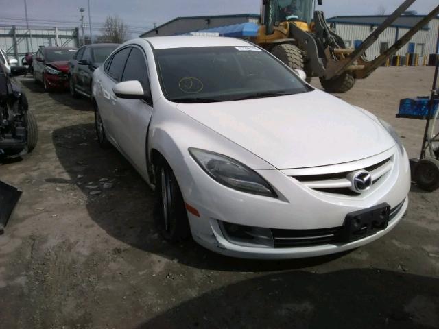 1YVHZ8DH2C5M43680 - 2012 MAZDA 6 I WHITE photo 1