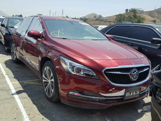 1G4ZN5SS5HU131560 - 2017 BUICK LACROSSE P RED photo 1