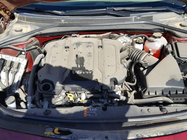 1G4ZN5SS5HU131560 - 2017 BUICK LACROSSE P RED photo 7