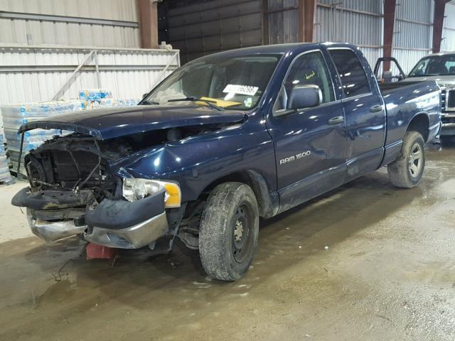 1D7HA18N94S571959 - 2004 DODGE RAM 1500 S BLUE photo 2