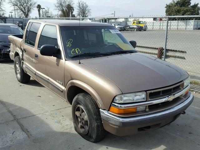 1GCDT13W92K156849 - 2002 CHEVROLET S TRUCK S1 BROWN photo 1