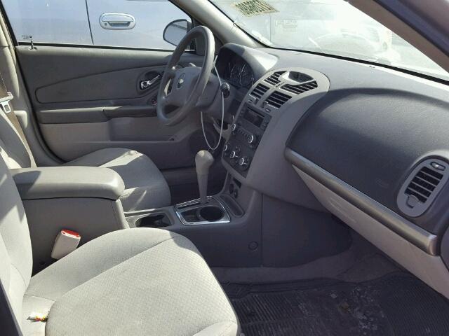 1G1ZS57F97F315159 - 2007 CHEVROLET MALIBU LS ვერცხლისფერი ფოტო 5