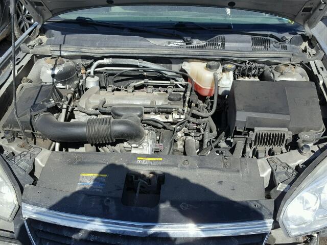 1G1ZS57F97F315159 - 2007 CHEVROLET MALIBU LS ვერცხლისფერი ფოტო 7