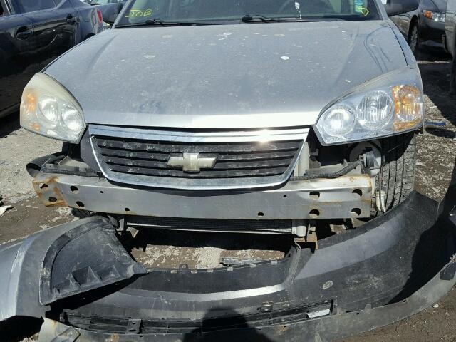 1G1ZS57F97F315159 - 2007 CHEVROLET MALIBU LS ვერცხლისფერი ფოტო 9