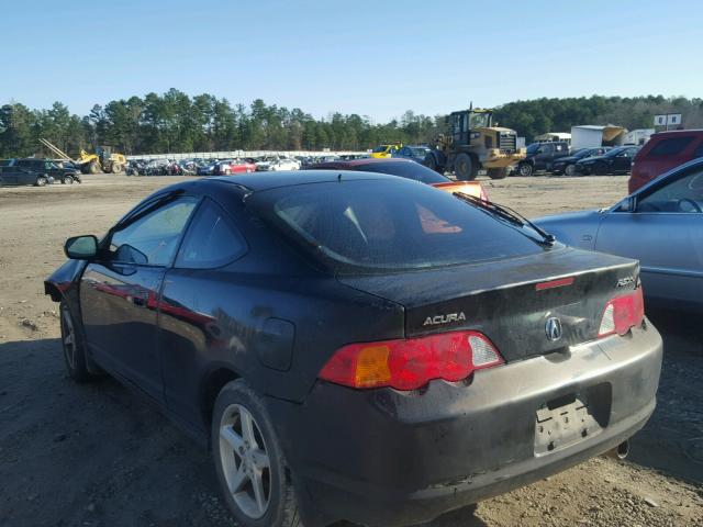 JH4DC53043C011330 - 2003 ACURA RSX TYPE-S BLACK photo 3