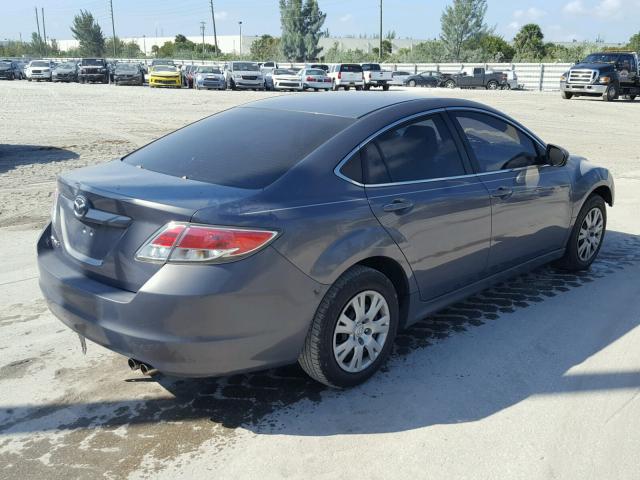 1YVHZ8BH3B5M20779 - 2011 MAZDA 6 I BLUE photo 4