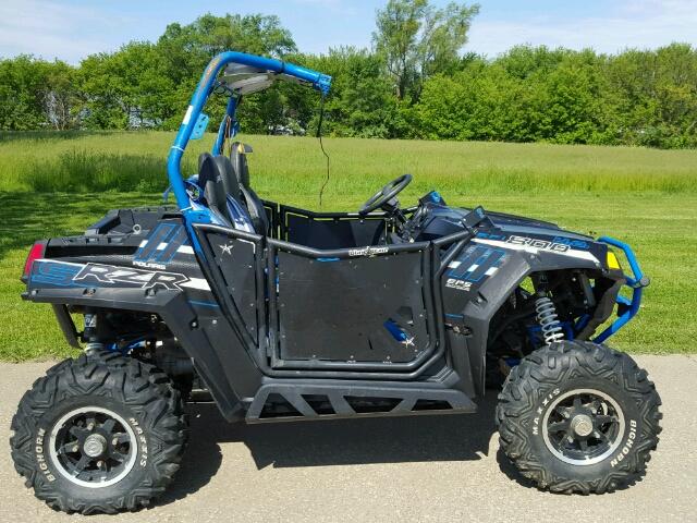 4XAVE7EA6EB926147 - 2014 POLARIS RZR 800 S BLUE photo 1