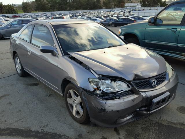 1HGEM22955L023184 - 2005 HONDA CIVIC EX GRAY photo 1