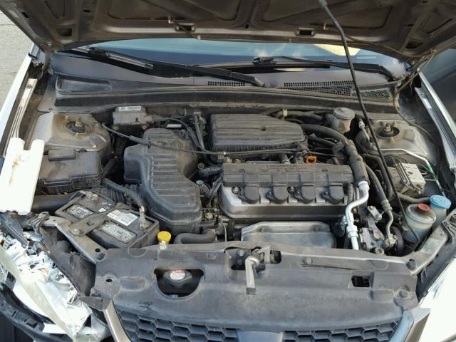 1HGEM22955L023184 - 2005 HONDA CIVIC EX GRAY photo 7