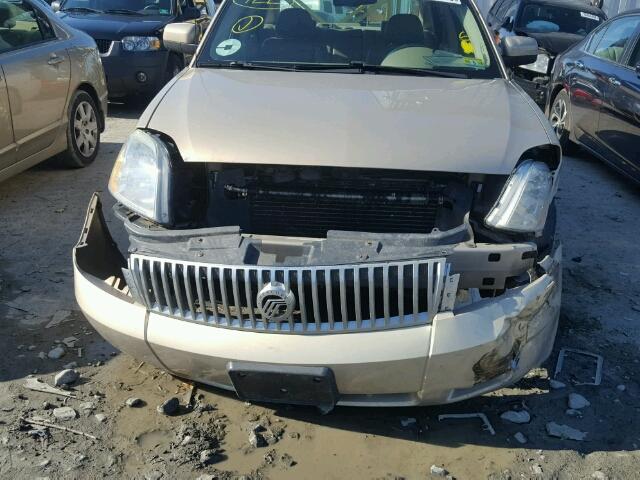 1MEHM42127G605576 - 2007 MERCURY MONTEGO PR 金色 照片 9
