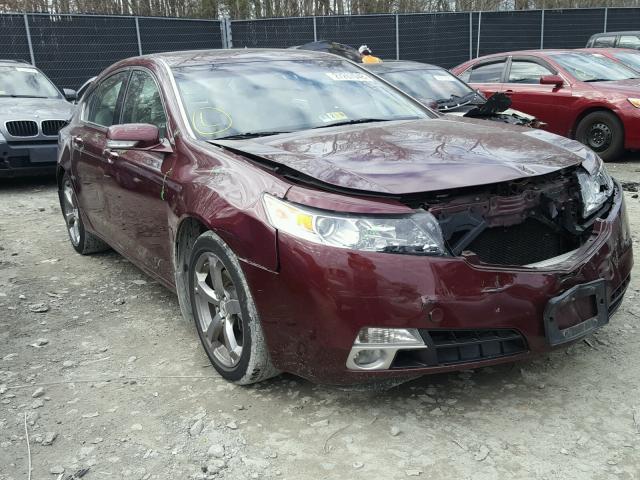 19UUA9F54BA002810 - 2011 ACURA TL MAROON photo 1