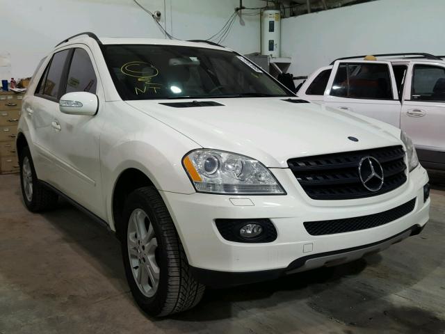 4JGBB86E96A133584 - 2006 MERCEDES-BENZ ML 350 WHITE photo 1