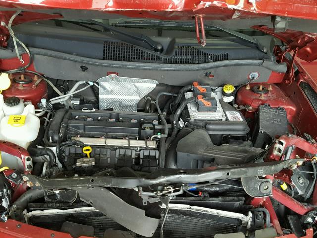 1C4NJCBAXED515405 - 2014 JEEP COMPASS SP MAROON photo 7