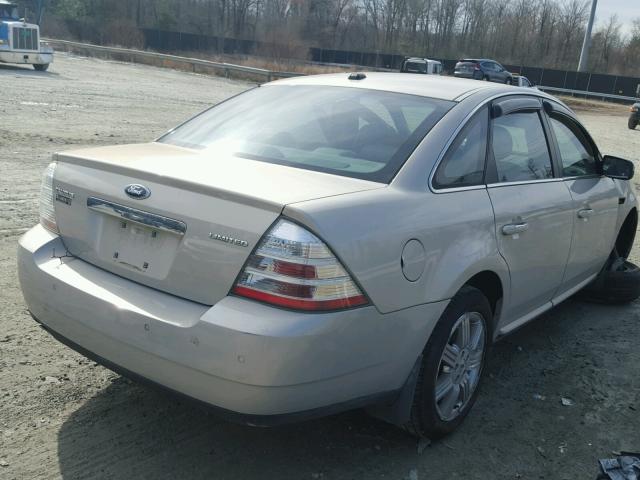 1FAHP25WX9G111799 - 2009 FORD TAURUS LIM GOLD photo 4