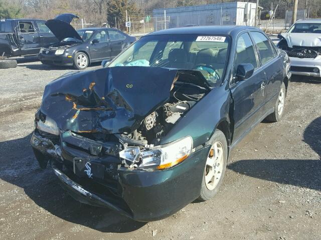 JHMCG6697YC012754 - 2000 HONDA ACCORD SE GREEN photo 2