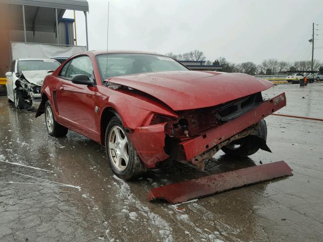 1FAFP40694F163854 - 2004 FORD MUSTANG RED photo 1