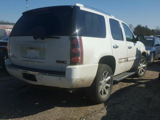 1GKFK63827J341160 - 2007 GMC YUKON DENA WHITE photo 4