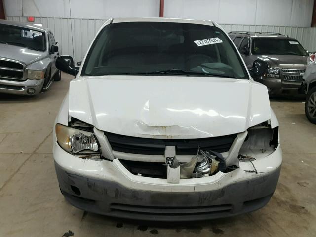 1D4GP25R57B205473 - 2007 DODGE CARAVAN SE WHITE photo 7