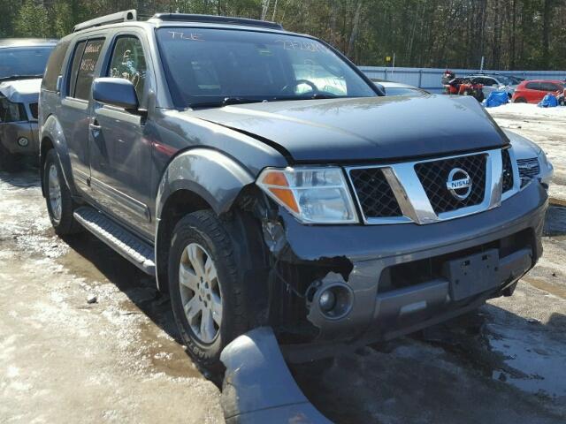 5N1AR18W65C783982 - 2005 NISSAN PATHFINDER GRAY photo 1