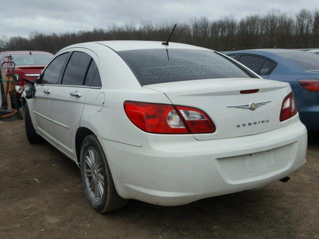 1C3LC66K77N672915 - 2007 CHRYSLER SEBRING LI WHITE photo 3