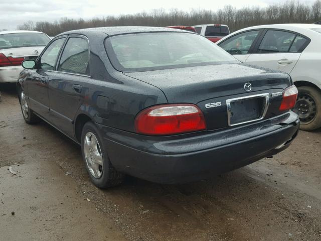 1YVGF22C225263087 - 2002 MAZDA 626 LX GREEN photo 3