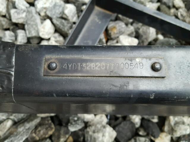 4YDT32B2077200549 - 2007 KEYSTONE HORNET WHITE photo 10