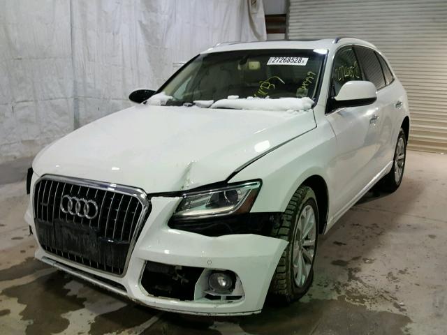 WA1LFAFP1FA072196 - 2015 AUDI Q5 PREMIUM WHITE photo 2