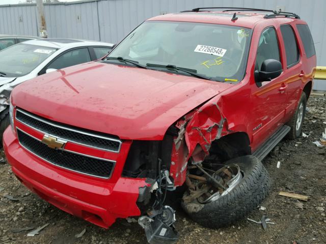 1GNUKBE00AR139064 - 2010 CHEVROLET TAHOE K150 RED photo 2