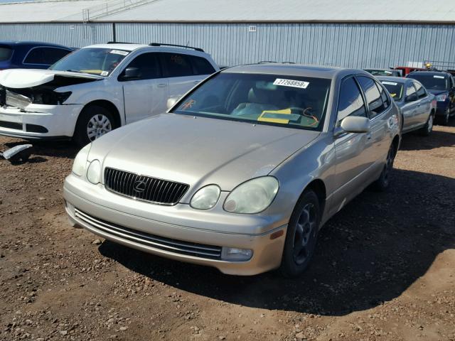 JT8BD69S510146320 - 2001 LEXUS GS 300 GOLD photo 2