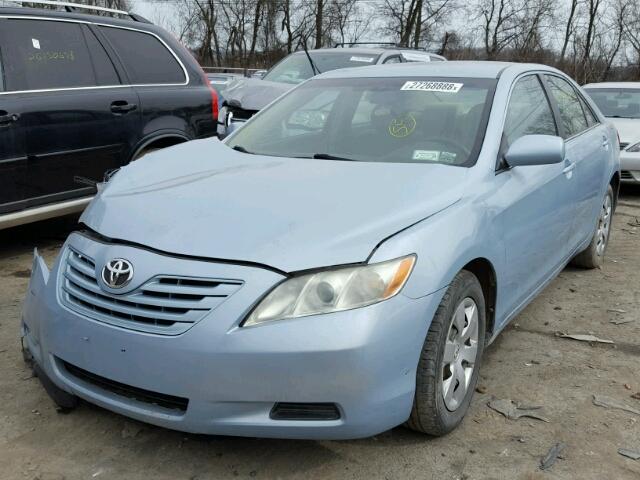 4T1BE46K17U569044 - 2007 TOYOTA CAMRY NEW BLUE photo 2