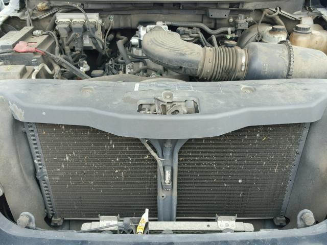 1FTRF12W75KC62588 - 2005 FORD F150 Czarny zdjęcie 7