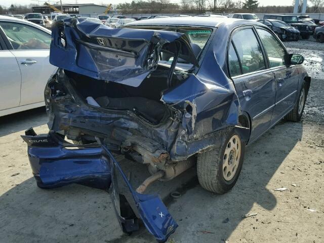 2HGES16525H517295 - 2005 HONDA CIVIC LX BLUE photo 4