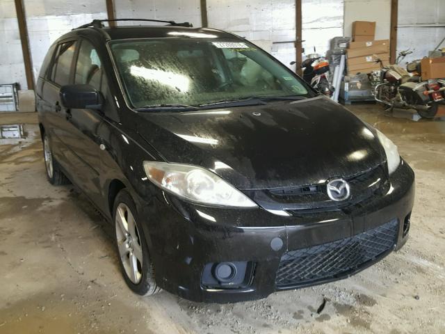 JM1CR293470135858 - 2007 MAZDA 5 BLACK photo 1