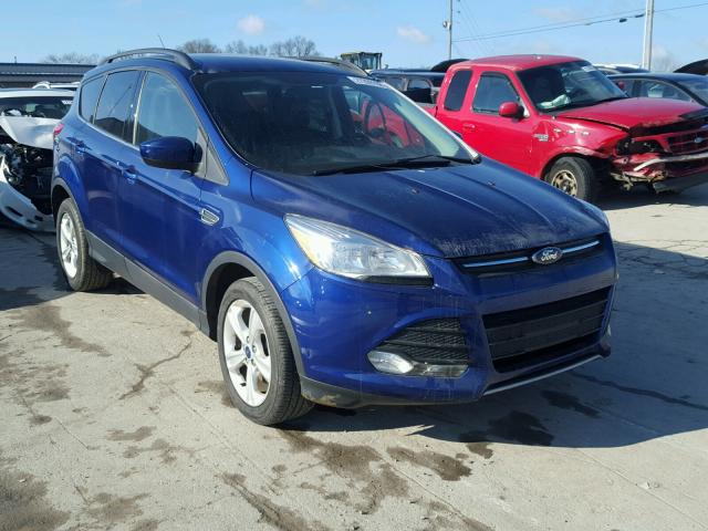 1FMCU0GX2EUD84816 - 2014 FORD ESCAPE SE BLUE photo 1