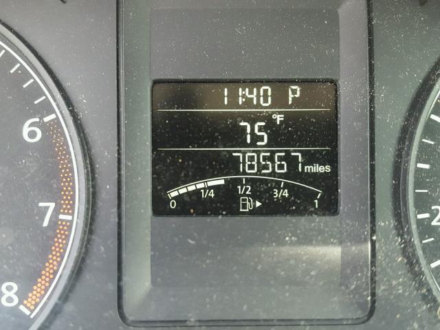 3VW2K7AJXDM215565 - 2013 VOLKSWAGEN JETTA BASE 银色 照片 8