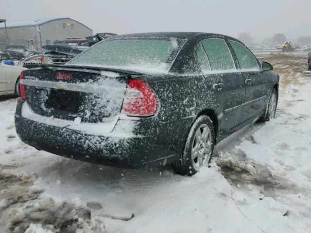 1G1ZT57N17F185351 - 2007 CHEVROLET MALIBU LT BLACK photo 4