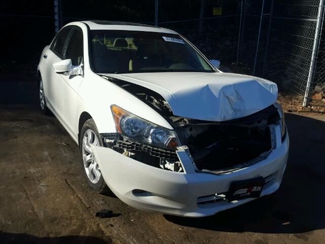 1HGCP36789A037367 - 2009 HONDA ACCORD EX WHITE photo 1