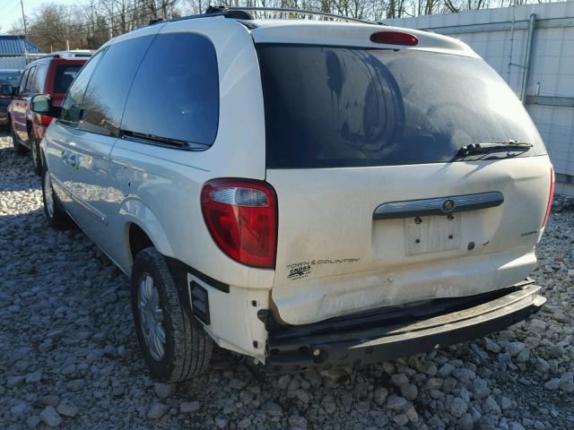 2A8GP54L77R176497 - 2007 CHRYSLER TOWN & COU WHITE photo 3