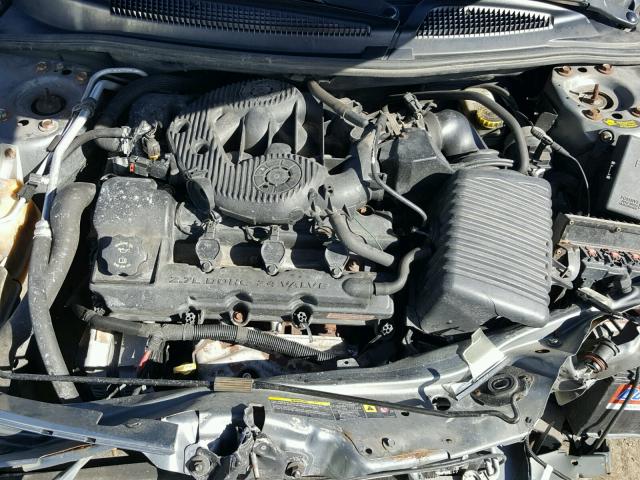 1B3EL46T26N197465 - 2006 DODGE STRATUS SX GRAY photo 7