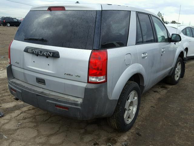 5GZCZ63494S830165 - 2004 SATURN VUE SILVER photo 4